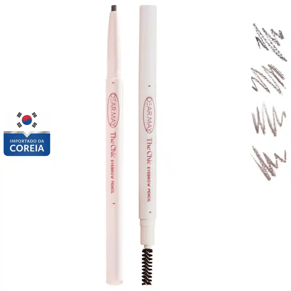 Lápis para Sobrancelhas Dear May The Chic Eyebrow Pencil