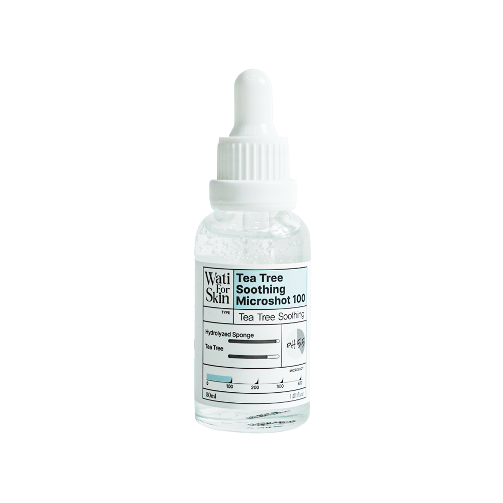 Essência Wati for Skin Tea Tree Soothing Essence Microshot 100, 30ml