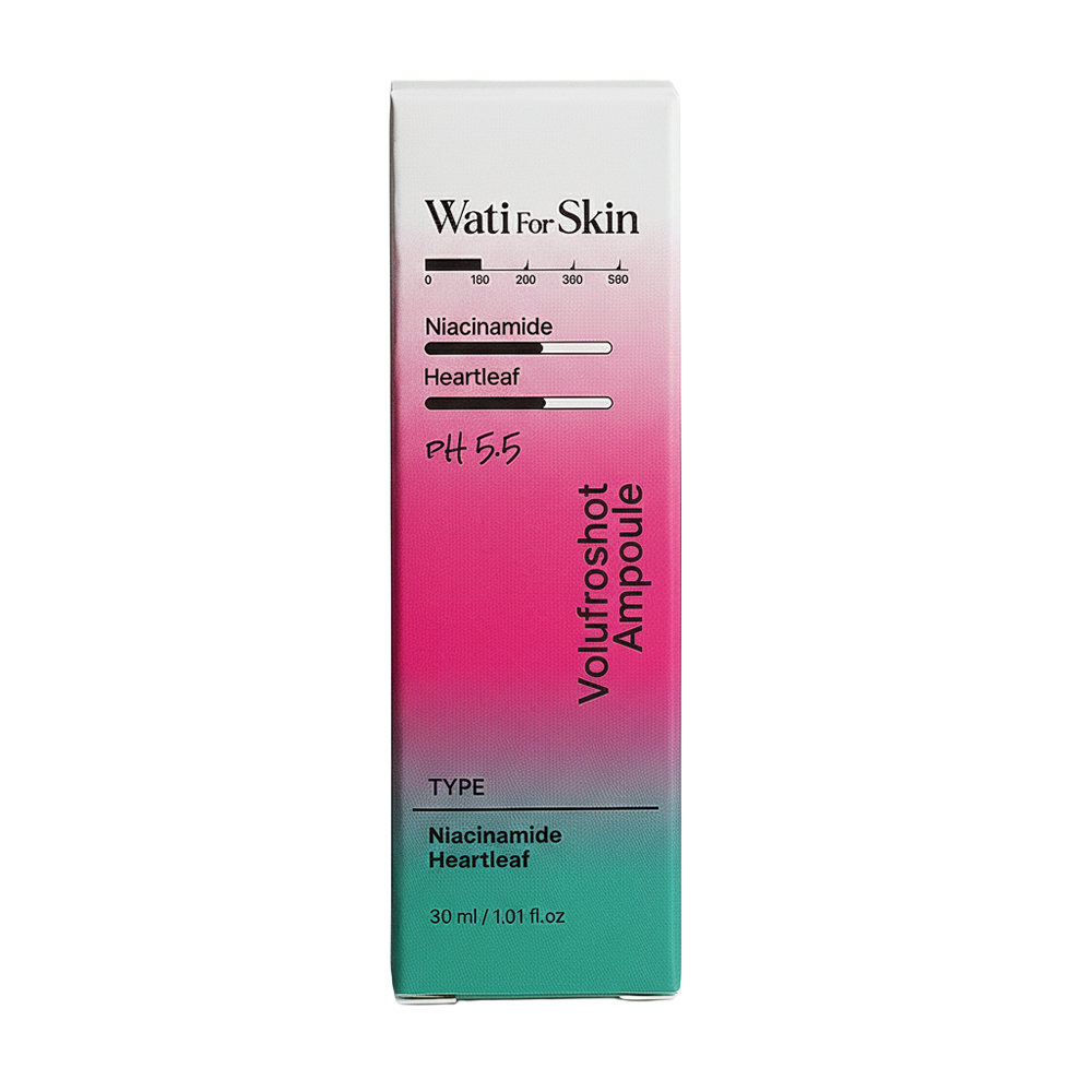 Ampola Wati for Skin Niacinamide Heartleaf Volufroshot Ampoule, 30ml