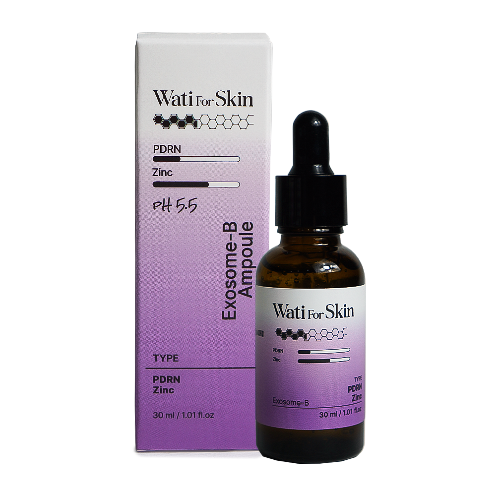 Ampola Wati for Skin PDRN Zinc Biome Exosome-B Ampoule, 30ml