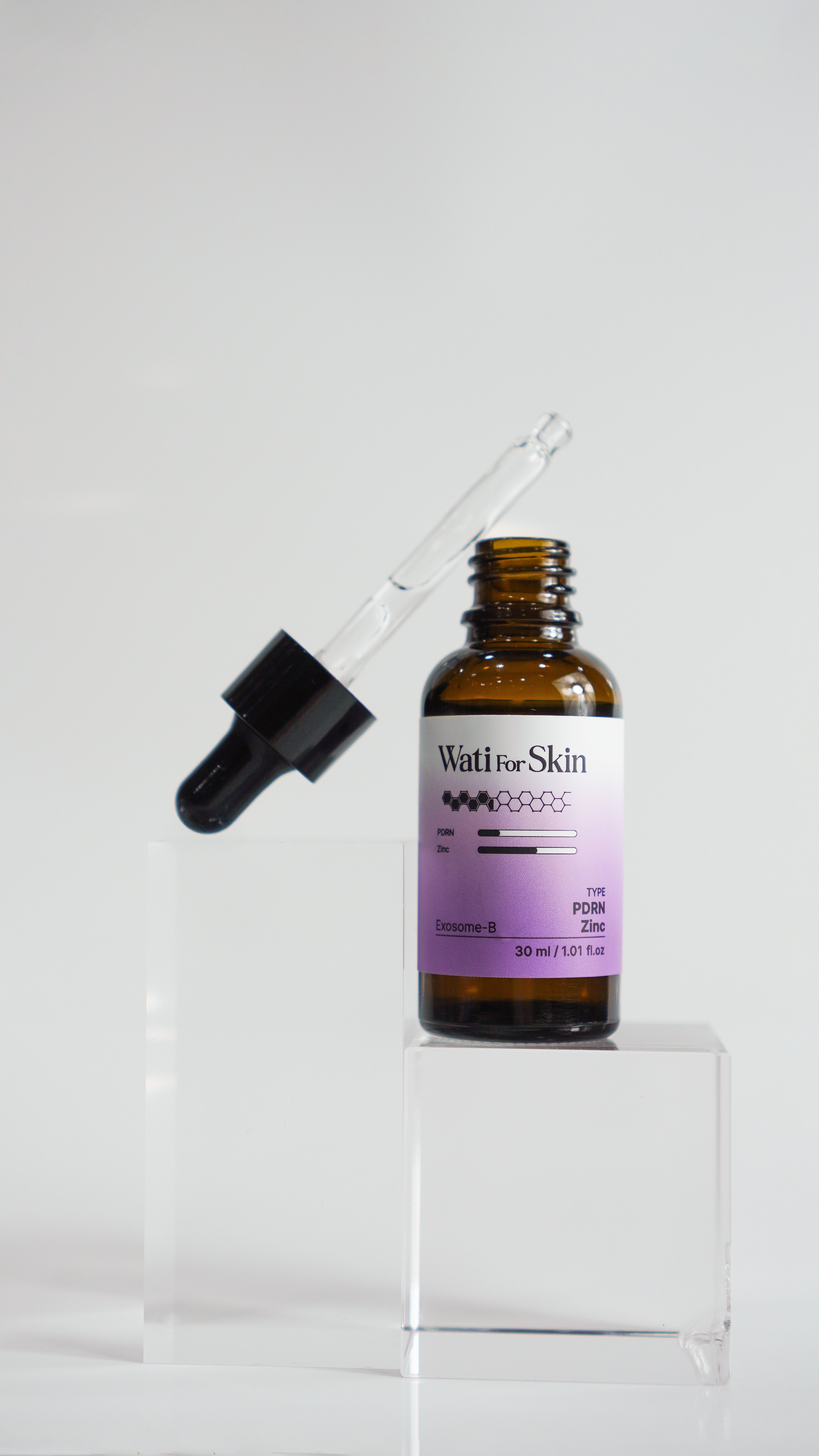Ampola Wati for Skin PDRN Zinc Biome Exosome-B Ampoule, 30ml