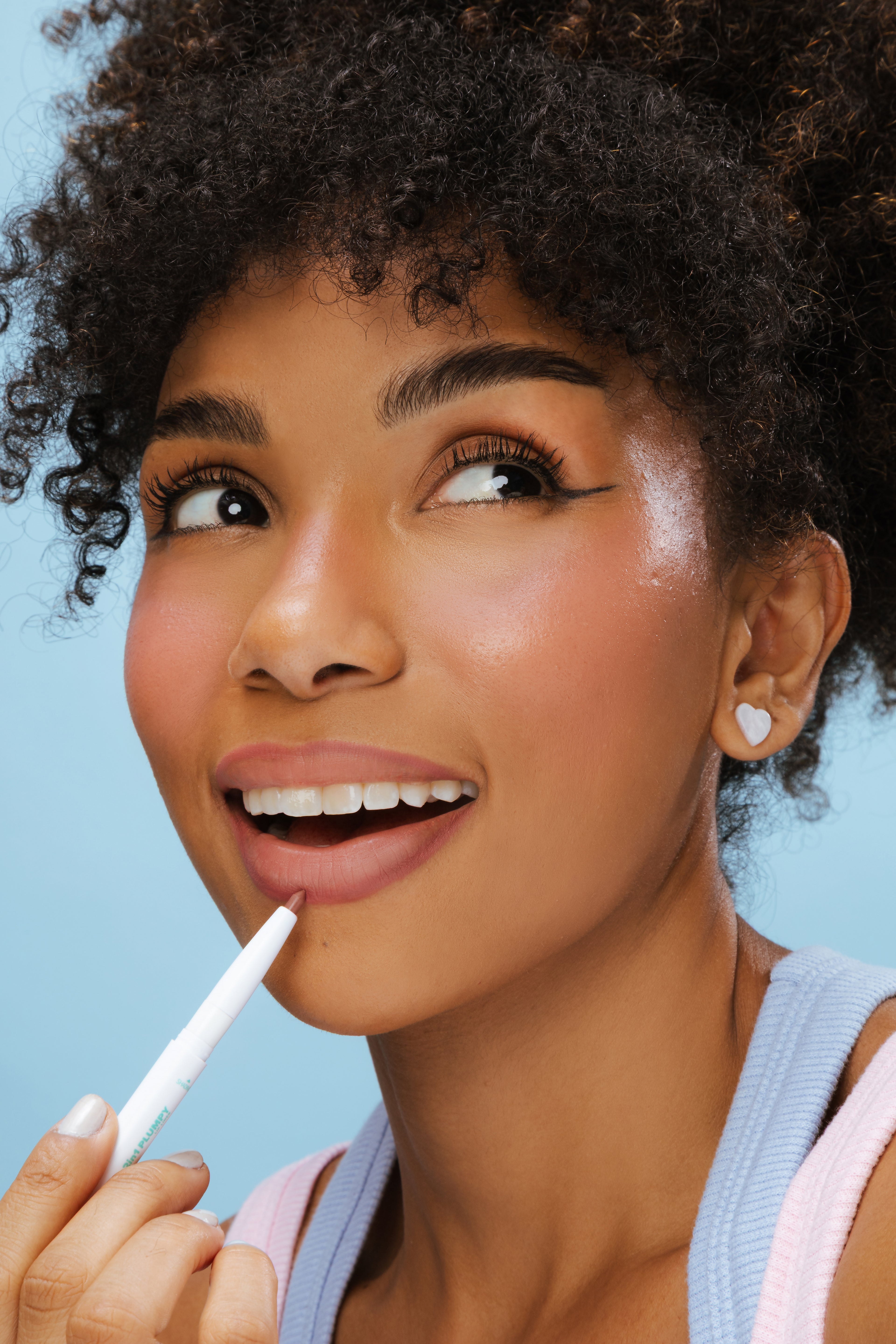 Lápis Labial 2 em 1 Dear May Plumpy Lip Liner