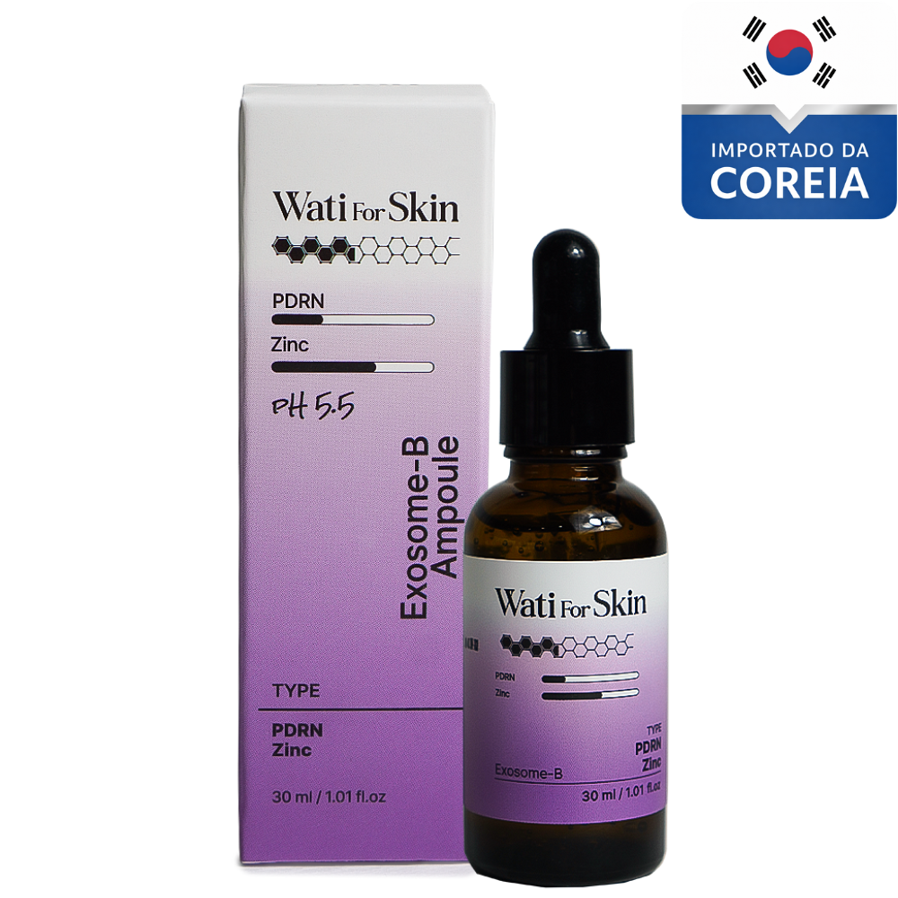 Ampola Wati for Skin PDRN Zinc Biome Exosome-B  Ampoule, 30ml