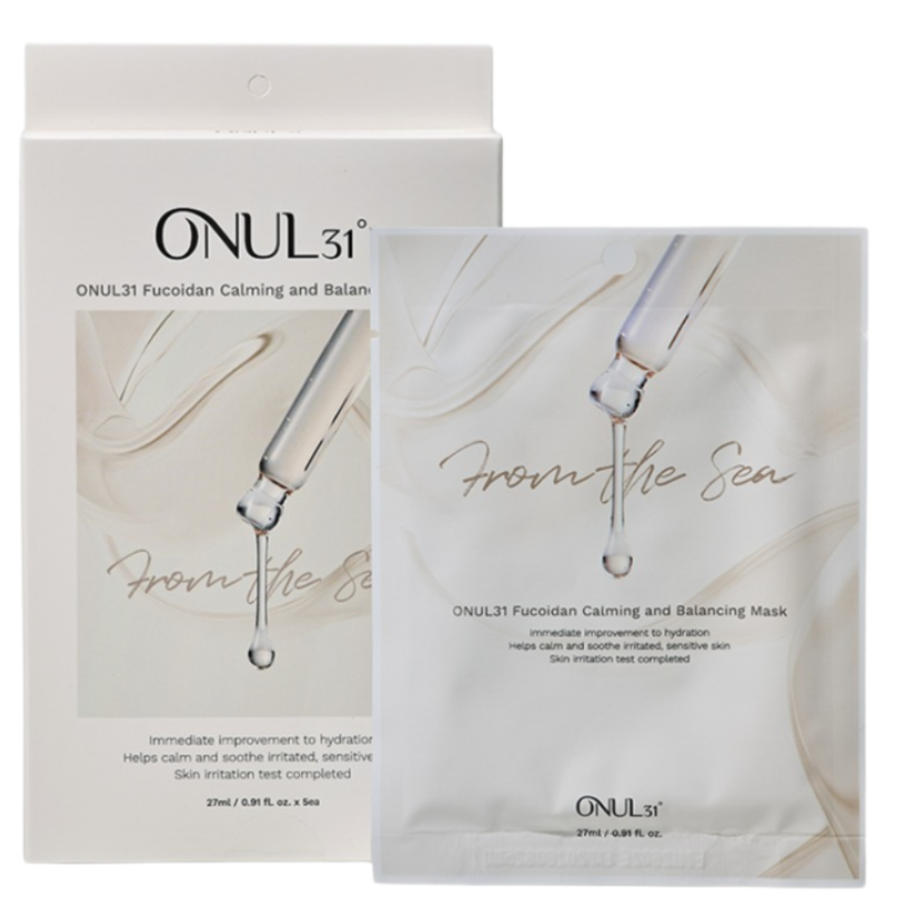 ONUL31 FUCOIDAN CALMING AND BALANCING MASK 5P