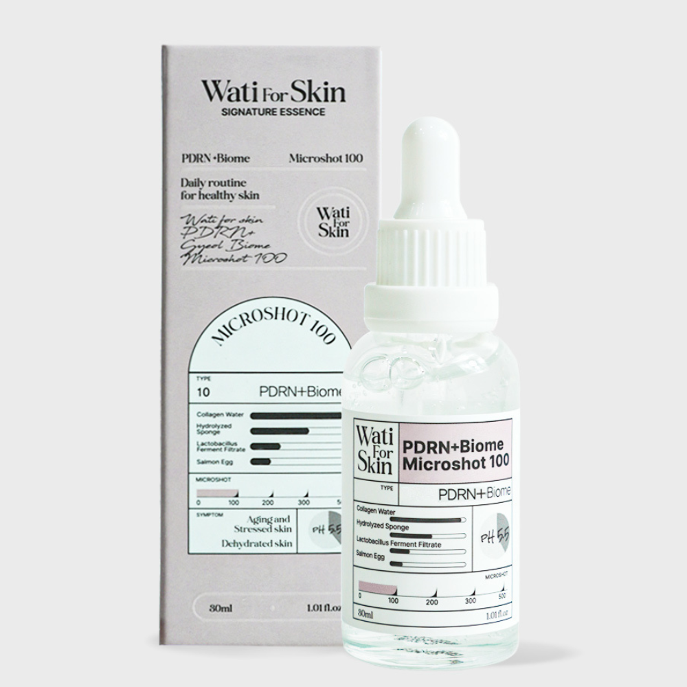 ESSÊNCIA WATI FOR SKIN PDRN + BIOME MICRO SPICULE 100