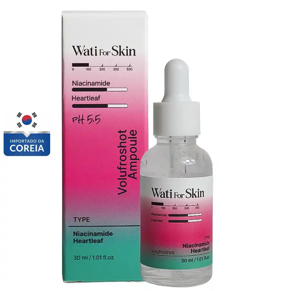 Ampola Wati for Skin Niacinamide Heartleaf Volufroshot Ampoule, 30ml