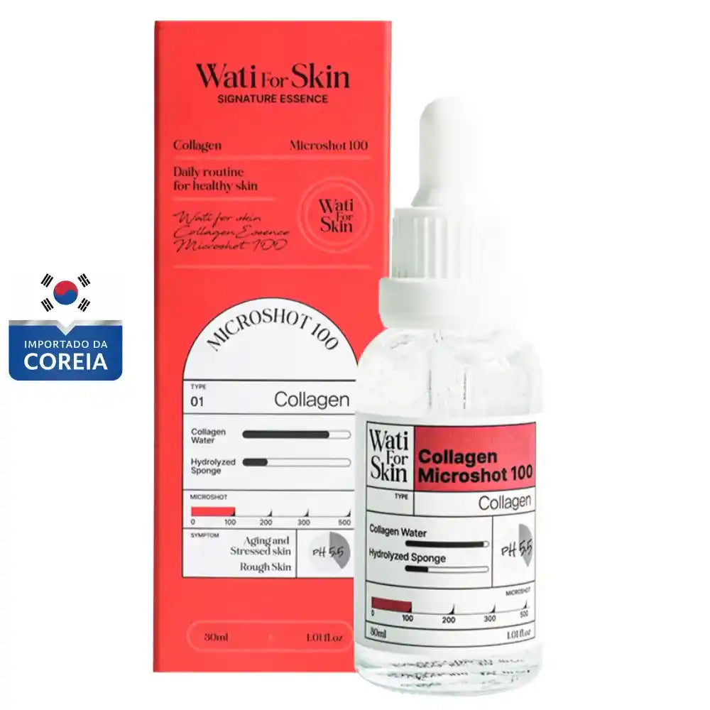 Essência Wati for Skin Collagen Essence Microshot 100, 30ml