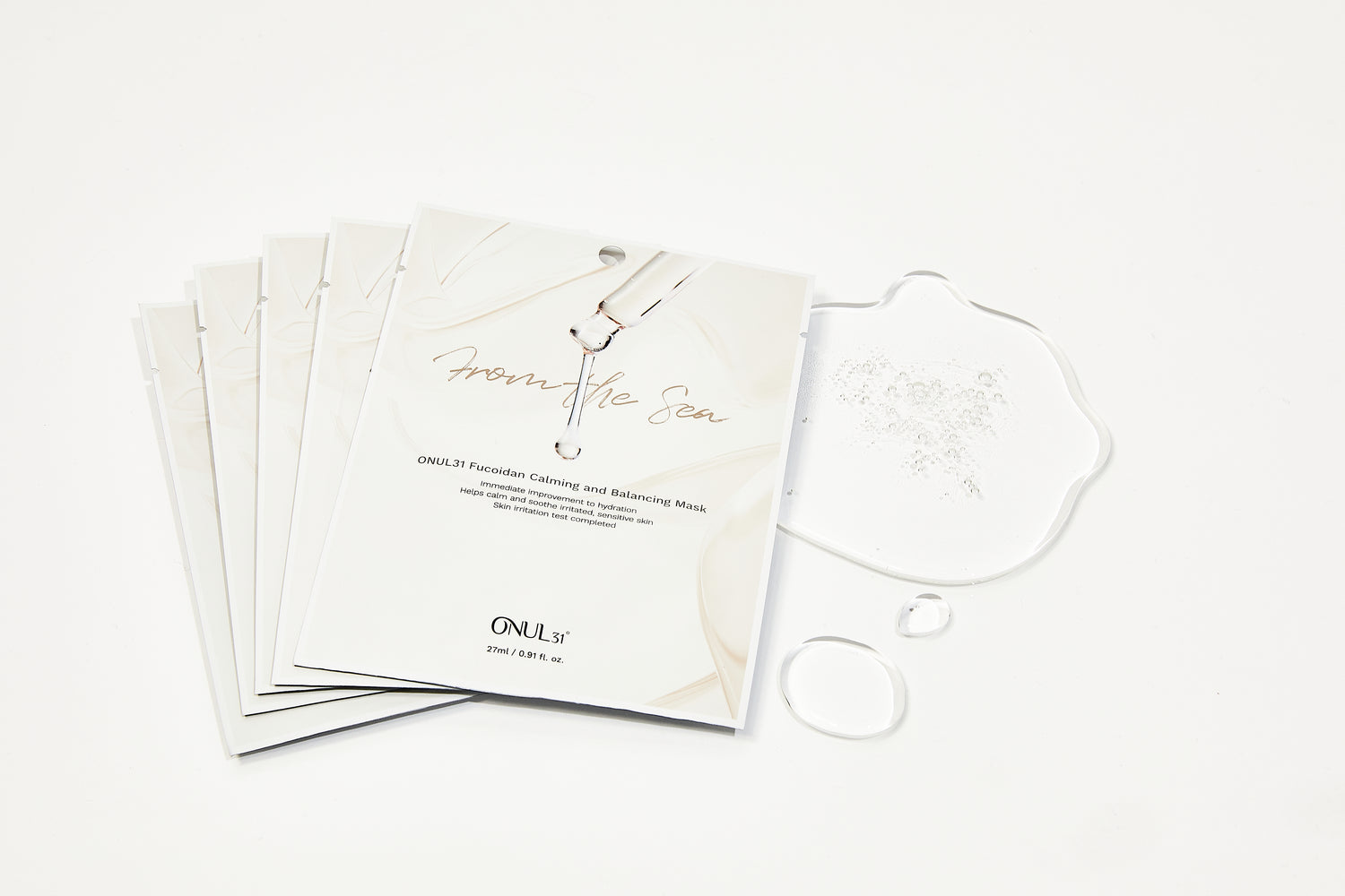 ONUL31 FUCOIDAN CALMING AND BALANCING MASK 5P