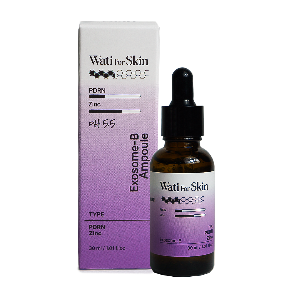 Ampola Wati for Skin PDRN Zinc Biome Exosome-B  Ampoule, 30ml