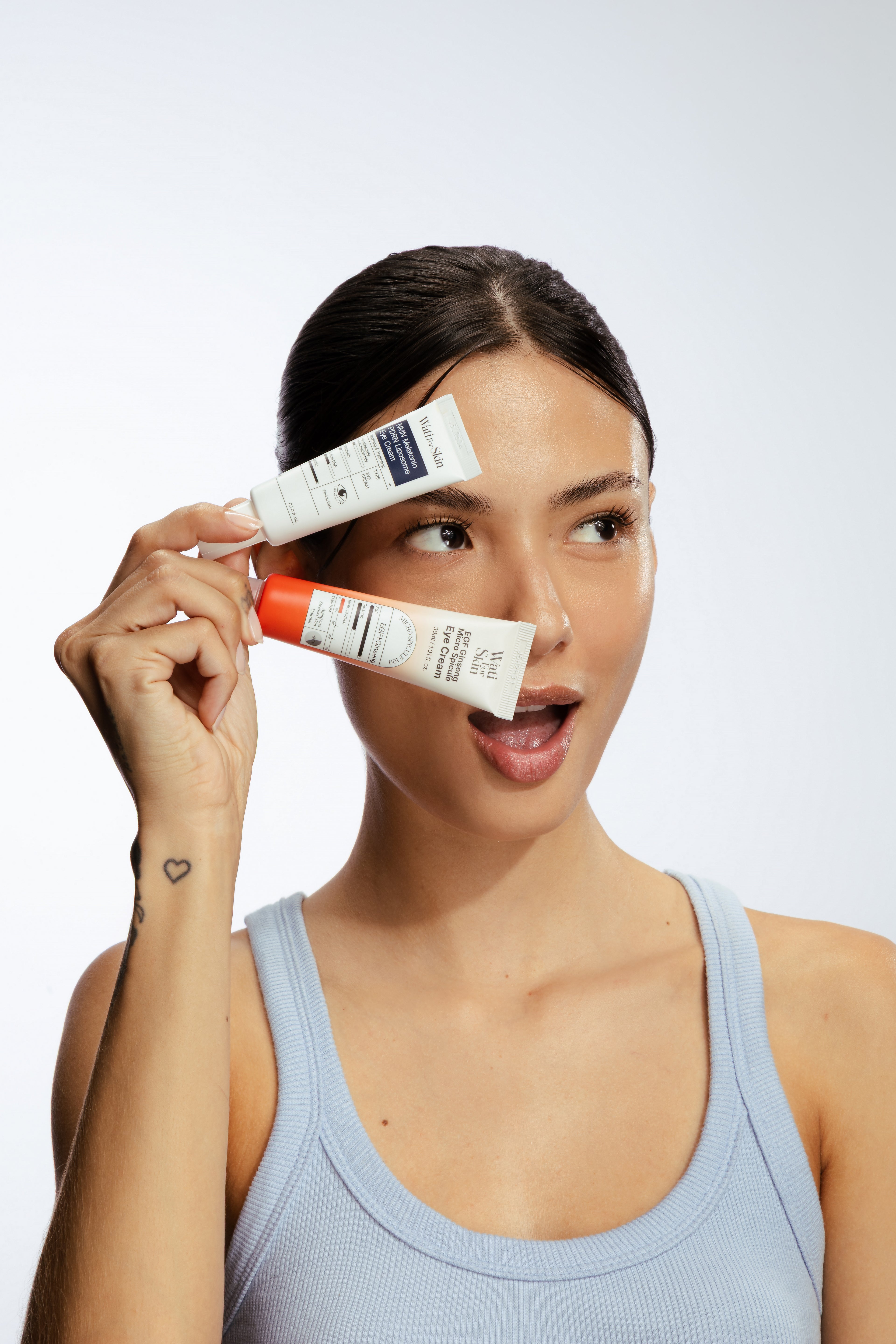 Creme para Olhos Wati for Skin Egf Ginseng Micro Spicule Eye Cream