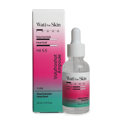 Ampola Wati for Skin Niacinamide Heartleaf Volufroshot Ampoule, 30ml