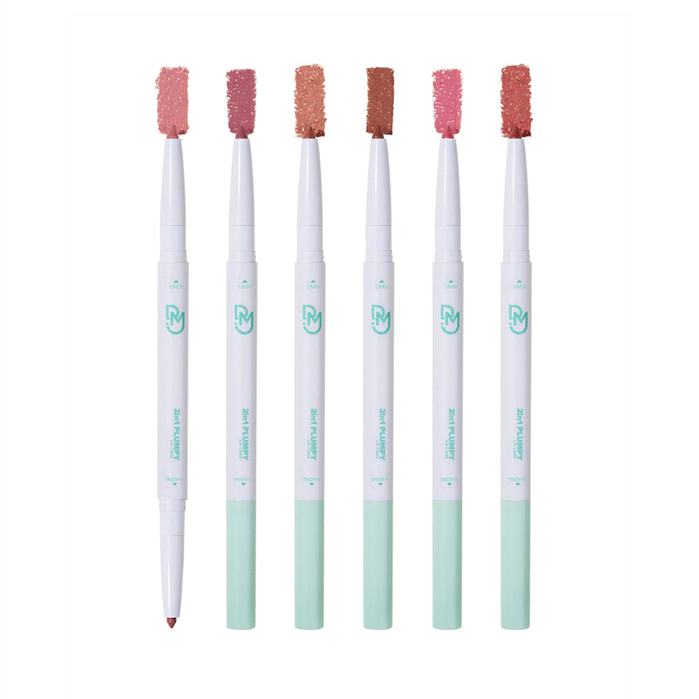 Lápis Labial 2 em 1 Dear May Plumpy Lip Liner