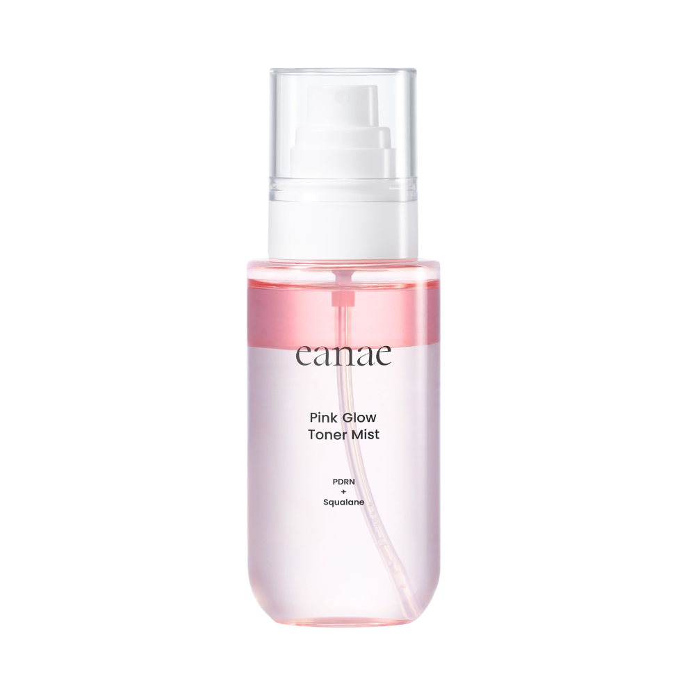 Tônico Facial Bifásico em Bruma eanae Pink Glow Toner Mist 120ml